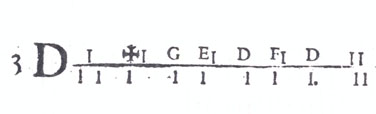 Colonna 1620 notation sample