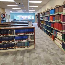 View of the Music Library from the entrance